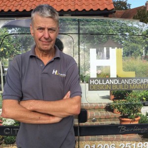 Chris Baker, founder and director of Holland Landscapes in Colchester