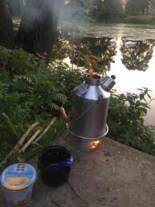 storm kettle for fishermen and gardeners