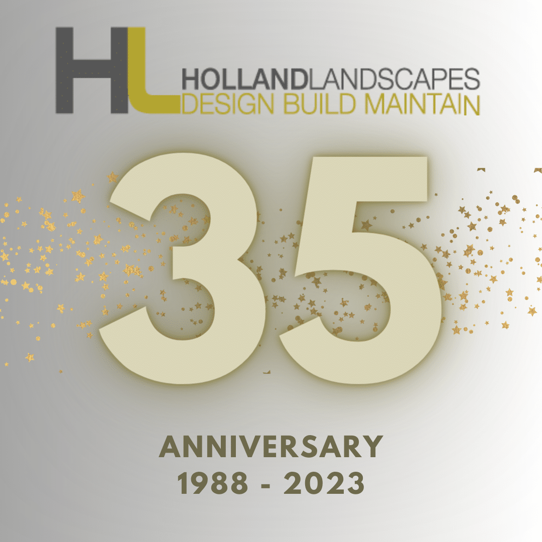 Holland Landscapes 35th anniversary of building beautiful gardens
